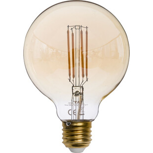 Żarówka dekoracyjna kula Bulb E27 LED 6,5W 2700K bursztynowa marki marki TK Lighting