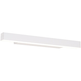 Kinkiet łazienkowy podłużny ściemnialny Linear 57 LED biały marki MaxLight