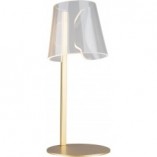 Lampa stołowa glamour Seda LED złota marki MaxLight
