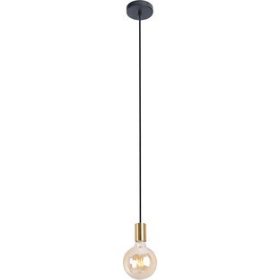 Lampa wisząca "żarówka" na kablu Todi złota marki MaxLight
