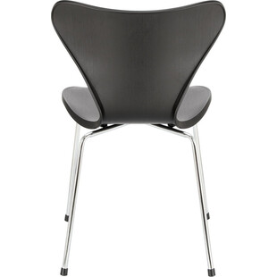 Krzesło designerskie z tworzywa Martinus czarne marki D2.Design