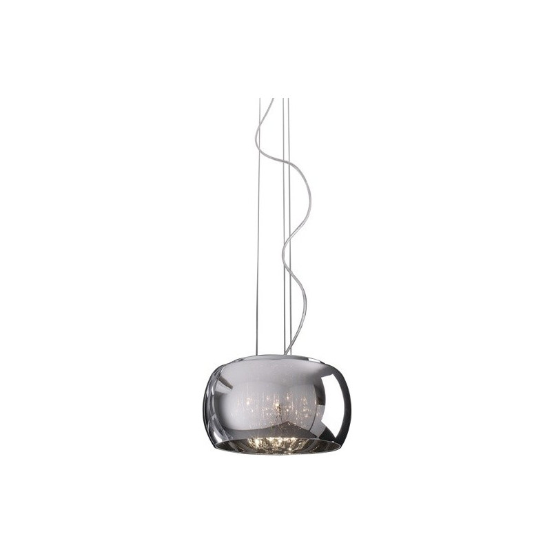 Lampa wisząca glamour z kryształkami Crystal 50 Chrom marki ZumaLine