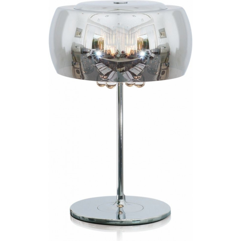 Lampa stołowa glamour z kryształkami Crystal 28 Chrom marki ZumaLine
