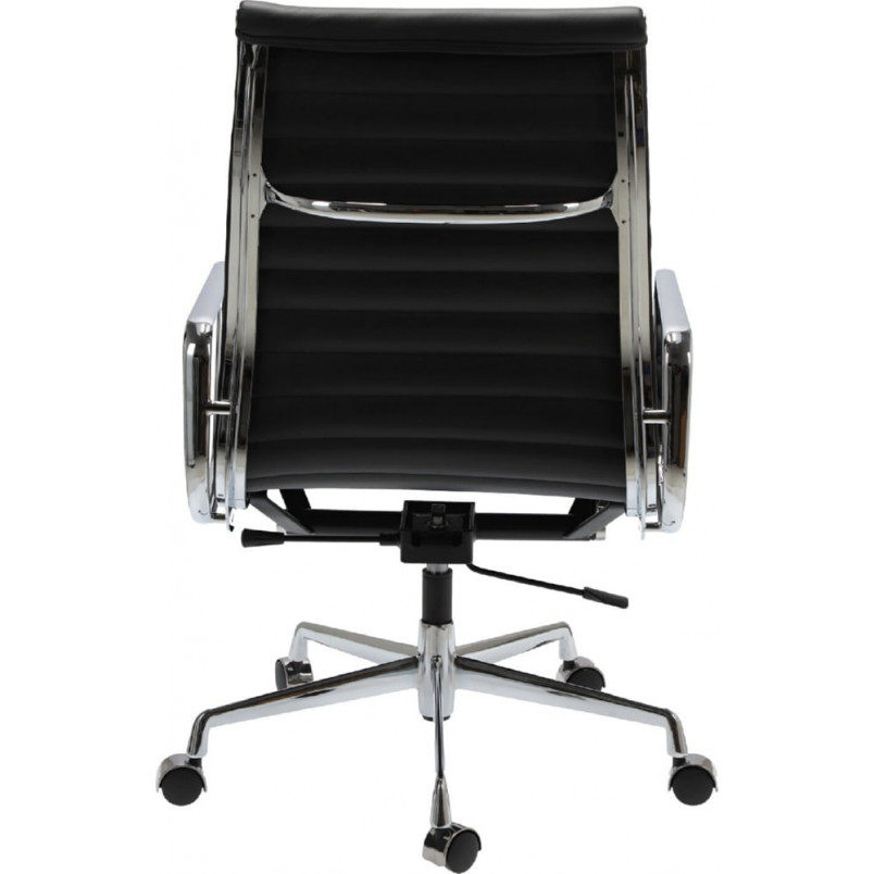 Fotel gabinetowy CH1191T czarna skóra marki D2.Design