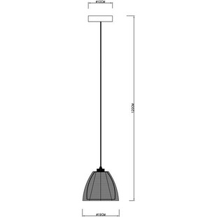 Lampa wisząca nowoczesna Pico 19 Czarna marki ZumaLine