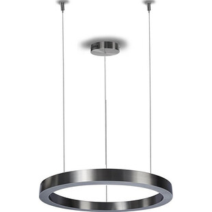 Lampa wisząca okrągła nowoczesna Circle 60 LED nikiel szczotkowany Step Into
