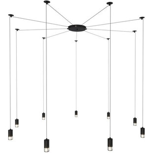 Stylizowa Lampa wisząca designerska "pająk" Linea IX czarna marki Step Into Design