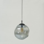 Lampa wisząca szklana loft Sol 25 grafitowa marki TK Lighting