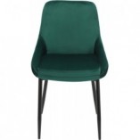 Krzesło welurowe Floyd Velvet zielone marki Intesi