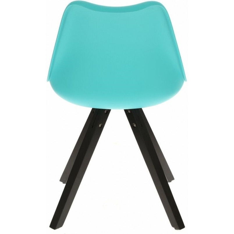 Krzesło z tworzywa Norden Star Square Black niebieskie marki Intesi