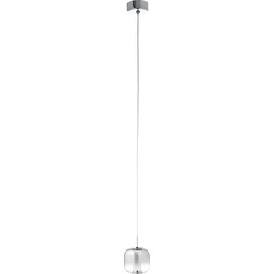 Lampa wisząca szklana nowoczesna Rafa LED 11 chrom/szkło dymione marki Brilliant