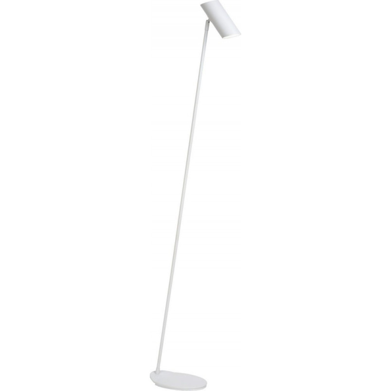 Lampa podłogowa tuba minimalistyczna Hester Biała marki Lucide