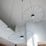 Lampa wisząca druciana designerska Eskola 70 marki Thoro