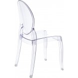 Krzesło przezroczyste z tworzywa Mia marki D2.Design