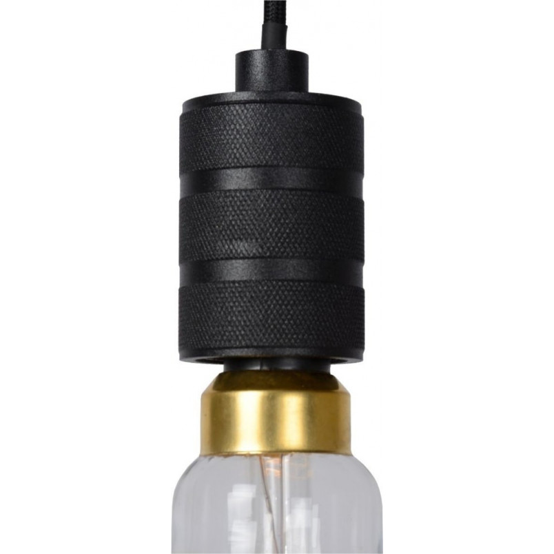 Lampa wisząca "żarówka" na kablu Jova czarna marki Lucide