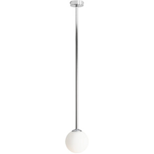 Lampa sufitowa szklana kula Pinne Long 14 chrom marki Aldex
