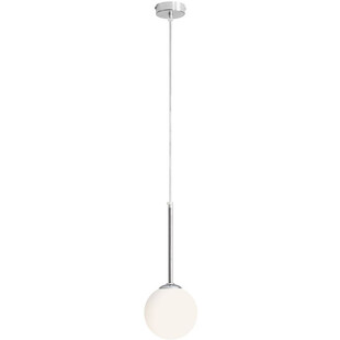 Lampa wisząca szklana kula Bosso Mini 14 chrom marki Aldex