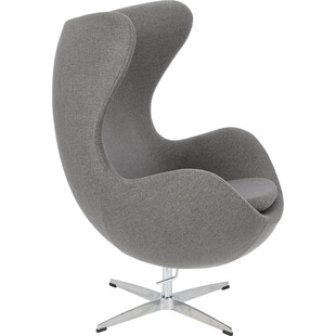 Fotel designerski Jajo Premium Easy Clean antracytowy marki D2.Design