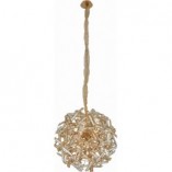 Lampa wisząca kryształowa glamour Clementi 61 złota marki Auhilon