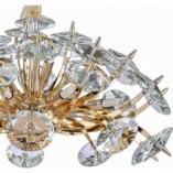 Lampa wisząca kryształowa glamour Almondi 65 złota marki Auhilon