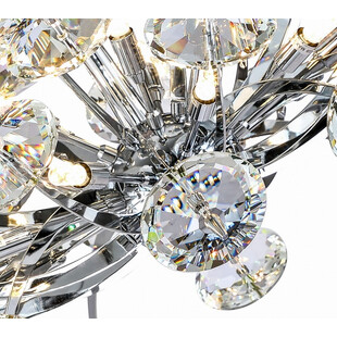 Lampa wisząca kryształowa glamour Almondi 65 chromowana marki Auhilon