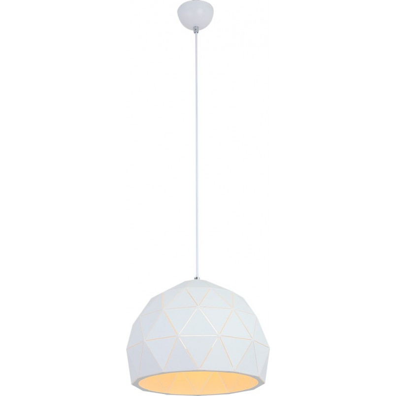 Lampa wisząca geometryczna Costa 36 biała marki Auhilon