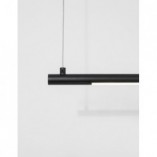 Lampa wisząca podłużna minimalistyczna Terral 120 LED czarny piaskowy