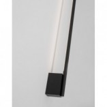 Kinkiet minimalistyczny Spiros II 90 LED czarny piaskowy