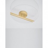 Plafon okrągły nowoczesny Rejna 53 LED złoty