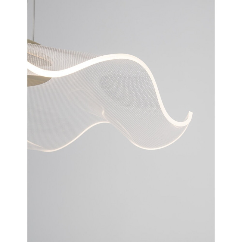 Lampa wisząca nowoczesna Dermino 50 LED złota