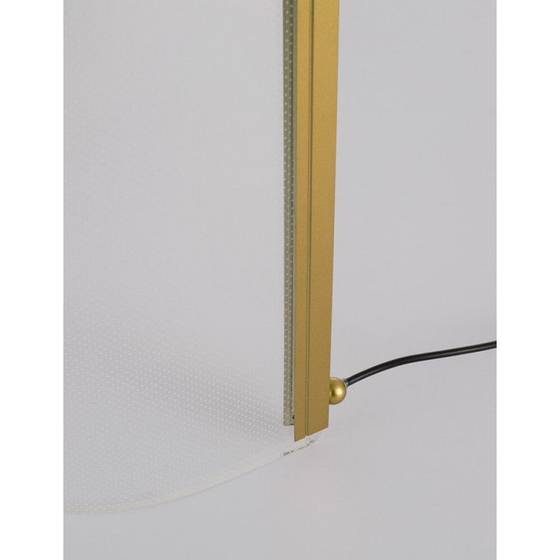 Lampa stołowa nowoczesna Dermino LED złota