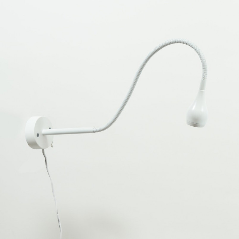 Kinkiet minimalistyczny z kablem Drop LED Biały marki Nordlux