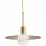 Lampa wisząca szklana glamour Jupiter 30 biało-złota marki Step Into Design