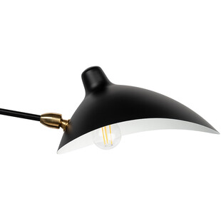 Lampa podłogowa 3 punktowa Crane Czarna marki Step Into Design