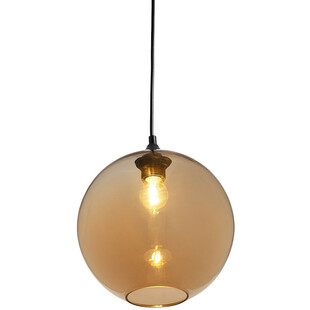 Lampa wisząca szklana kula Love Bomb 25 Bursztynowa marki Step Into Design