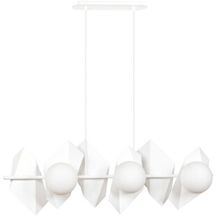 Lampa wisząca nowoczesna Drifton VI biała marki Emibig