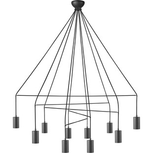 Lampa sufitowa loftowa Imbria X Czarna marki Nowodvorski