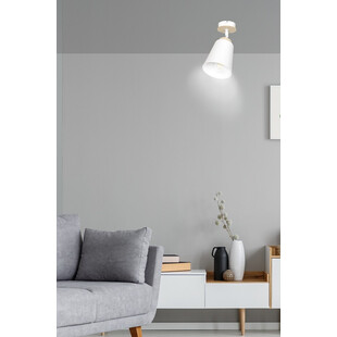 Reflektor sufitowy skandynawski Atlas biały marki Emibig