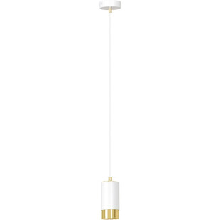 Lampa wisząca punktowa Fumiko 8 biało-złota marki Emibig