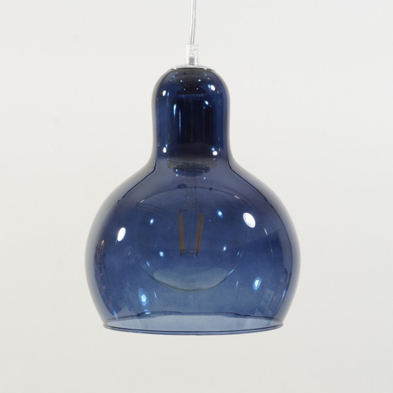 Lampa wisząca szklana Mango 18 granatowa marki TK Lighting