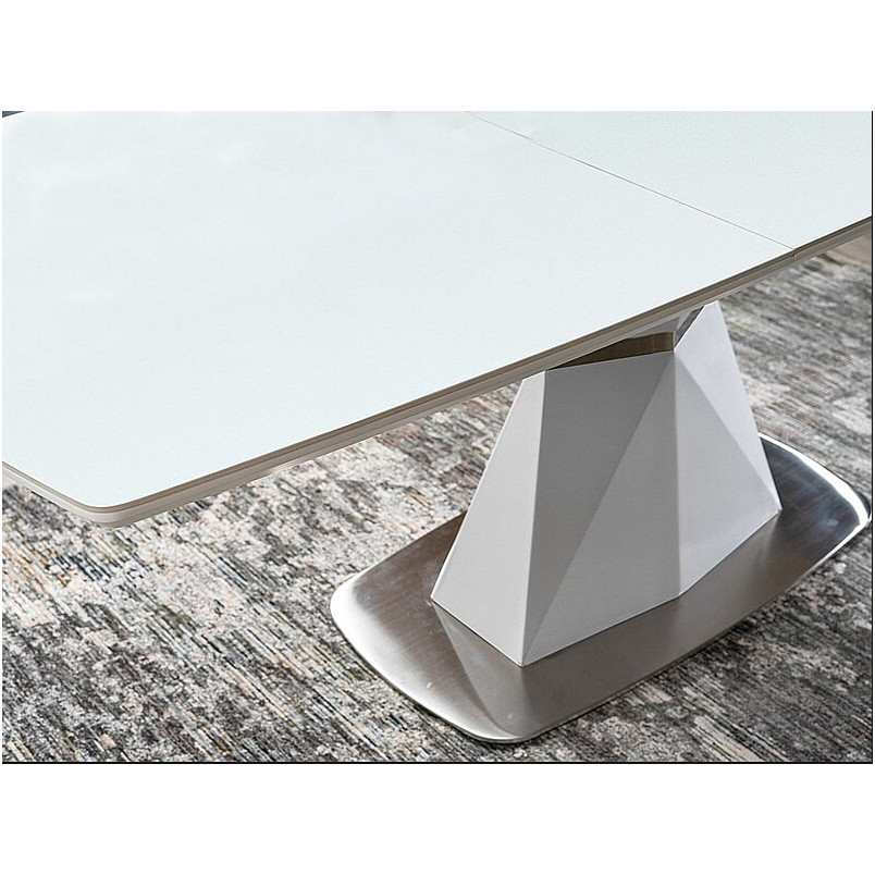 Stół nowoczesny rozkładany Cortez 160x90 biały mat marki Signal