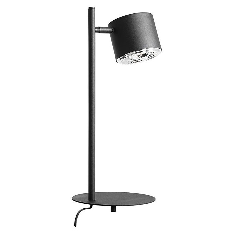 Lampa biurkowa regulowana Bot Black czarna marki Aldex