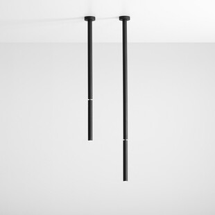 Lampa sufitowa tuba Stick All Black L czarna marki Aldex