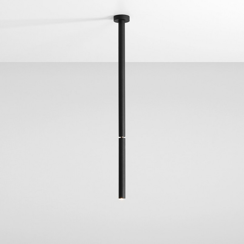 Lampa sufitowa tuba Stick All Black M czarna marki Aldex