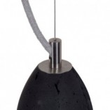 Lampa betonowa wisząca Febe 11 Czarna marki LoftLight