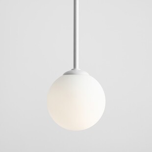 Lampa wisząca szklane kule Bosso White IV biała marki Aldex