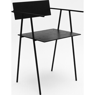 Designerskie Krzesło drewniane designerskie Object044 czarne marki NG Design