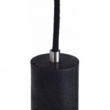 Lampa betonowa wisząca tuba Kalla 11 Czarna marki LoftLight