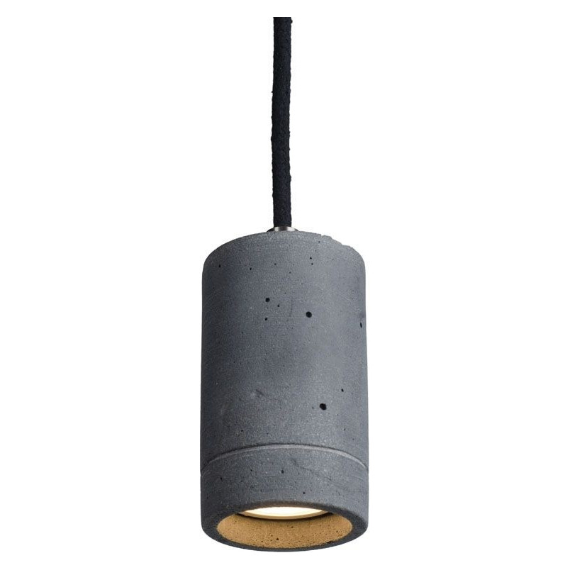 Lampa betonowa wisząca tuba Kalla 11 Antarcyt marki LoftLight