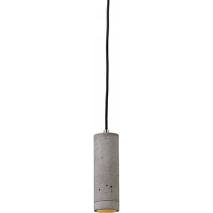 Lampa betonowa wisząca tuba Kalla 21 Szara marki LoftLight